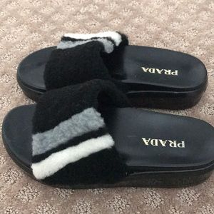 Prada pool slides